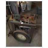 Clock saw horse and more