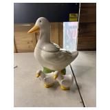 Merlin Duck cookie jar and S&P shakers