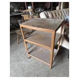 Kitchen cart needs 1 wheel and chair