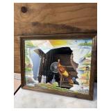 26ï¿½x20 1/2ï¿½ Wild Turkey mirror 1 corner or glass
