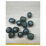 Green Nephrite Jade Tumbled Stones Healing