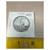 1943 Walking Liberty half dollar