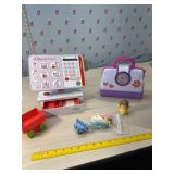 Toy beauty salon register works and more toys