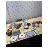 Glasses, travel coffee cup, Vibtage hand sifter