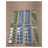 8. NEw packages of button batteries