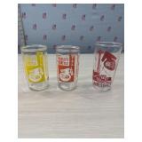 3 Worlds Fair glasses 1962
