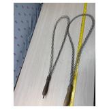 2 vintage rug beaters