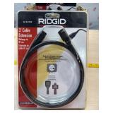 5 new, rigid 3ï¿½ Cable Extensions