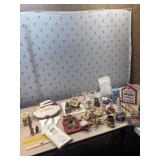 Large Lot of Christmas decor and tree decorations