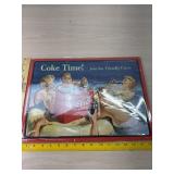 New Coca Cola tin sign