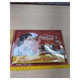 New Coca Cola tin sign