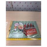 New Coca Cola tin sign