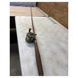 Bamboo rod and reel tip is broken