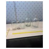 2 ball and 1 Crown Mason Jars with zinc lids and