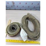 2 tow straps no hooks