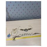 Boy Scout  patch and Native  American necklaces