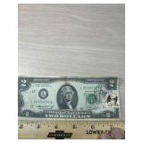$2 with Post mark & stamp April 13, 1976