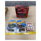 2 new Hotwheels. nex Twin pack and cards