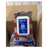 6 new packages of Antibacterial wipes