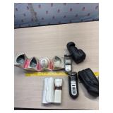 Nolan Ryan Baseball and 2 Notelci razors and 1