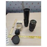 Soligor and Albinon 35MM camera lenses