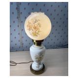 Hurricane Lamp work may need bottom light bulb