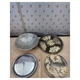 The Wilton Co Grape bowl, relish tray and 2