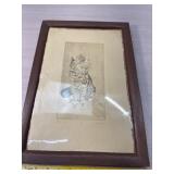 Signed & numbered  Pencil Art