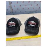 2 new Coors light caps