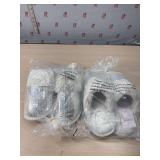 2 new pair of Auden slippers size large