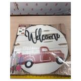 New 20ï¿½ Welcome sign