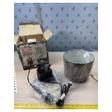 New with box Mossy Oak Duck Lamp assembly
