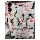 Victoriaï¿½s Secret blanket, dish drain mat and