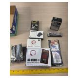 Digital multi meter, harmonica mini scale and