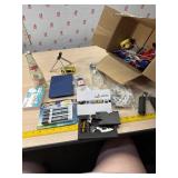 Lot cleanup box gun lock, office items out door