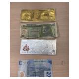 Foreign money and others