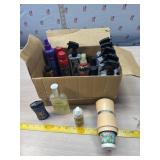 Dixie Cup holder, hair spray, body spray and more