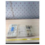 3 containers of jewelry items