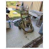 2 hoses-1 short and hose roller