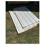 Misc tin and pvc pipe