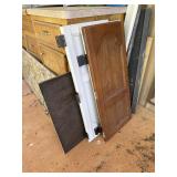 Cabinet doors, counter top and 2 bases