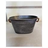 Galvanized bucket