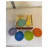 Fisher Price Music Box Record player with 5