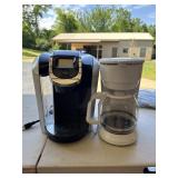 Keurig and coffee maker