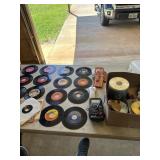 45 records, pez  dispenser and much more