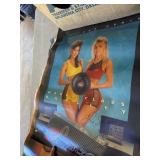 Vintage poster including Pink Floyd