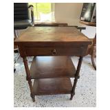 Vintage end table  18ï¿½x16ï¿½ x27ï¿½
