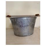 Galvanized Butterfly Bucket