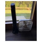 Box a and Tower fan work