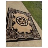 Star area rug 8ï¿½x10ï¿½